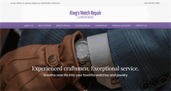 Desktop Screenshot of kingswatchrepair.com
